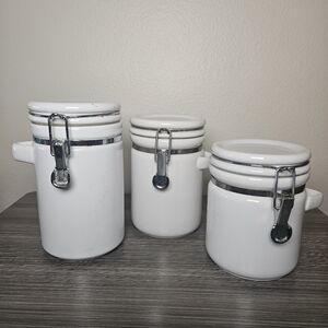 OGGI Ceramic Canisters All 3 included